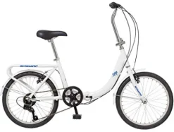 Schwinn Loop Adult Folding Bike White