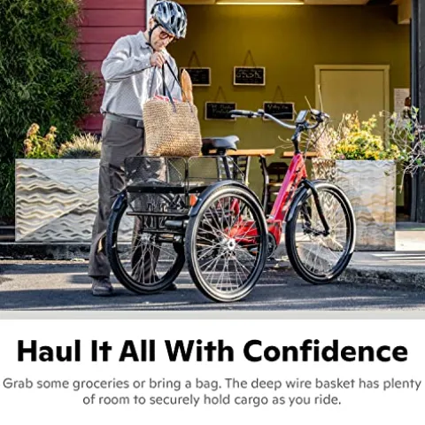 Schwinn Meridian Adult Tricycle Bike Blue