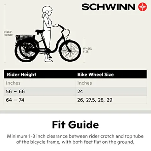 Schwinn Meridian Adult Tricycle Bike Blue