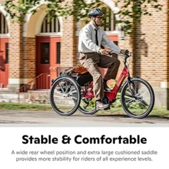 Schwinn Meridian Adult Tricycle Bike Black