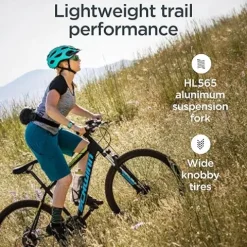 Schwinn Mesa 2 Adult Mountain Bike 21-Speed 27.5-Inch Wheels Small Aluminum Frame Black