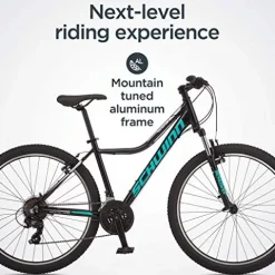 Schwinn Mesa 3 Adult Mountain Bike 21-Speed 27.5-Inch Black