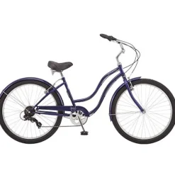 Schwinn Mikko Adult Beach Cruiser Bike Navy