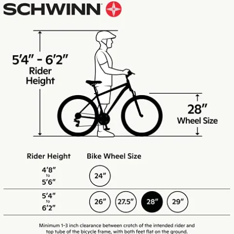 Schwinn Network 3.0 Hybrid Bike Men Women 700c 21-Speed 18-Inch Aluminum Frame Front Suspension Alloy Linear Pull Brakes White