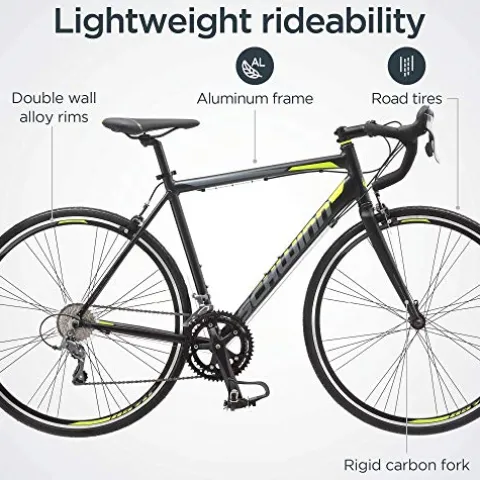 Schwinn Phocus 1600 Road Bike 16-Speed Black