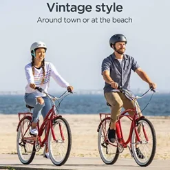 Schwinn Sanctuary 7 Cruiser Bike Red