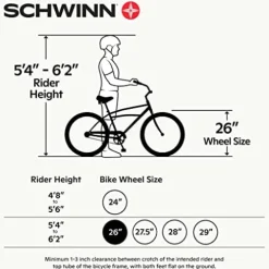 Schwinn Sanctuary 7 Cruiser Bike Red