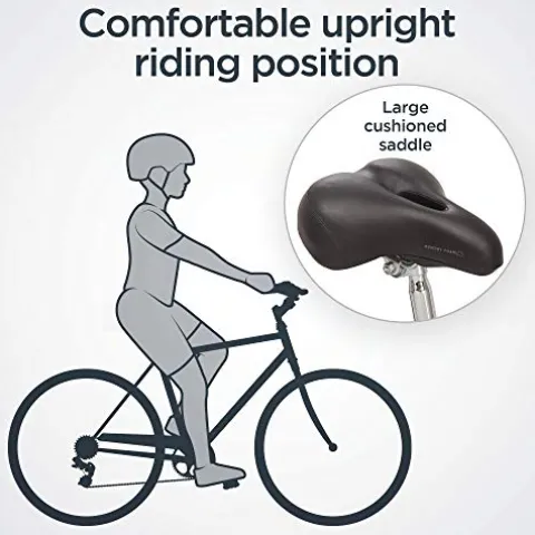 Schwinn Suburban Adult Comfort Bike Black