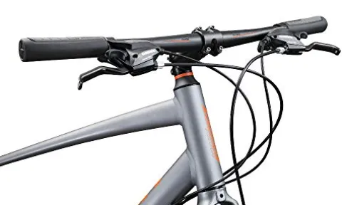 Schwinn Vantage F2 Adult Sport Hybrid Bike 24-Speed Matte Grey