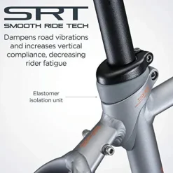 Schwinn Vantage F2 Adult Sport Hybrid Bike 24-Speed Matte Grey