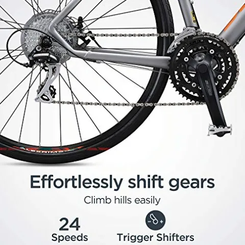 Schwinn Vantage F2 Sport Hybrid Bike Matte Grey