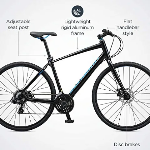 Schwinn Vantage F3 Sport Hybrid Bike 21-Speed 56cm Black