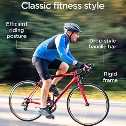 Schwinn Volare 1400 Hybrid Sports Road Bike Red