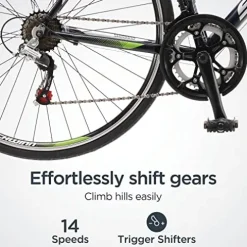 Schwinn Volare 1300 Hybrid Sports Road Bike Green