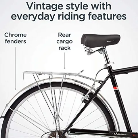 Schwinn Wayfarer Adult Hybrid Bike Black