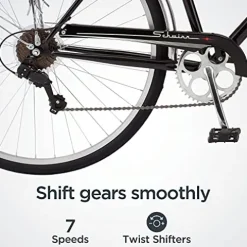 Schwinn Wayfarer Adult Hybrid Bike Black