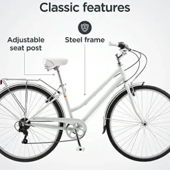 Schwinn Wayfarer Hybrid Bike Light Mint