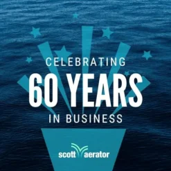 Scott Aerator Clover Big Shot Fountain 1/2 HP 230V Pond Aerator