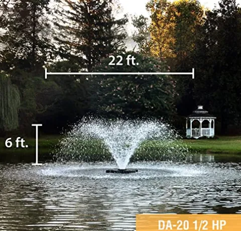 Scott Aerator DA-20 Pond Aerator Pump 1/2HP 230V with 100ft Cord