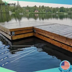 Scott Aerator Floating De-Icer for Lakes & Ponds 1HP 230V Stainless Steel