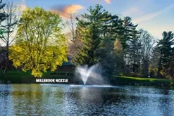 Scott Aerator Great Lakes Large Pond Fountain 3/4 HP 115V 100ft Cord 5 Patterns