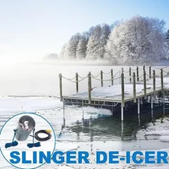 Scott Aerator Slinger De-Icer for Lakes & Ponds 3/4 HP 115V Stainless Steel