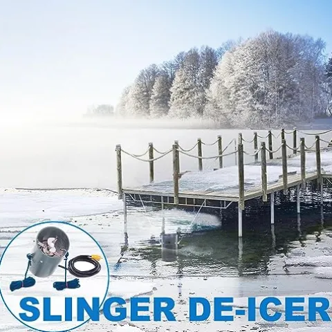 Scott Aerator Slinger De-Icer for Lakes & Ponds 3/4 HP 115V Stainless Steel