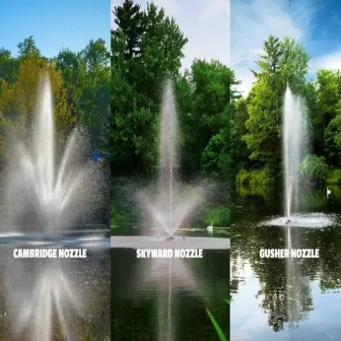 Scott Aerator Triad Fountain 1 HP 115V with 100 ft Power Cord