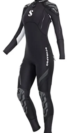Scubapro Women’s EverFlex Steamer 7mm Wetsuit Black White