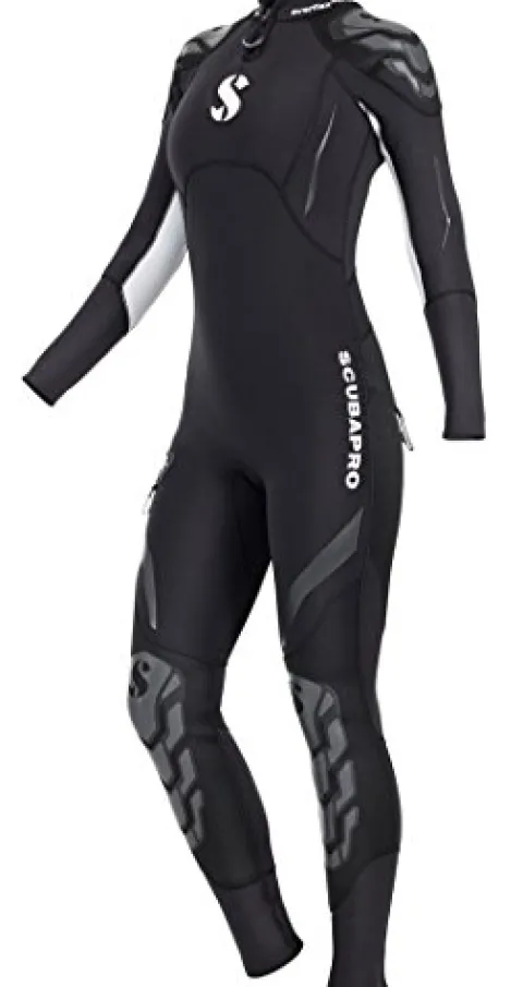 Scubapro Women’s EverFlex Steamer 7mm Wetsuit Black White