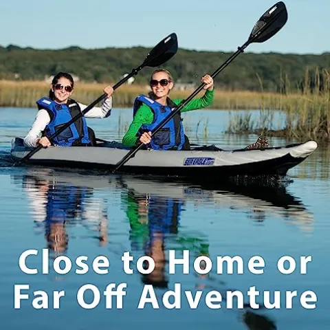 Sea Eagle 385FT Fasttrack Pro Carbon Inflatable Touring Kayak Blue/White