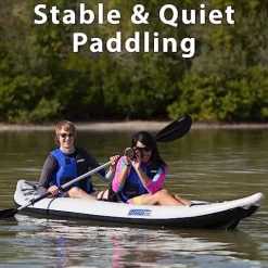 Sea Eagle 385FT Fasttrack Pro Carbon Inflatable Touring Kayak Blue/White