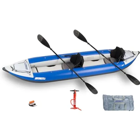 Sea Eagle 420X Explorer Inflatable Kayak Blue