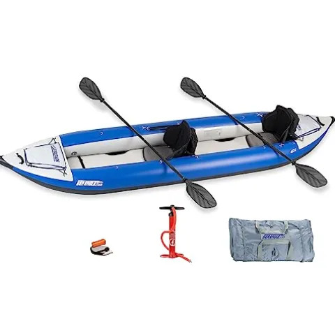 Sea Eagle 420x Inflatable Kayak with Pro Package Blue