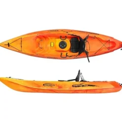 SEAFLO Premium Sit-on Kayak RNA104 Yellow/Red 10′ 5
