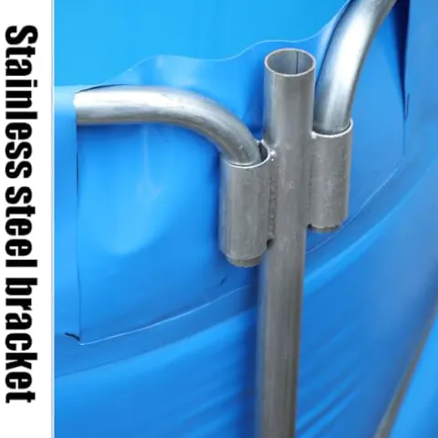 Sermair Canvas Folding Swimming Pool Multi-Functional Water Storage Tank Blue