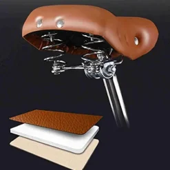 ShangWen Women Beach Cruiser Bike 7-Speed Hybrid Bicycle GN