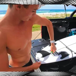 Shapers Surf Fins EcoTech Series Performance Thruster FCS II Tab Setup