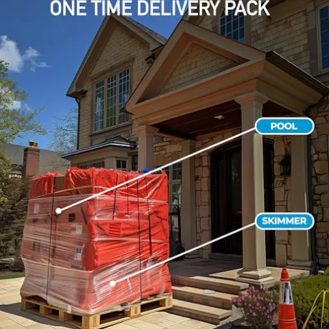 Shop Square 24 Ft x 52 Inch Steel Wall Above Ground Pool Silver