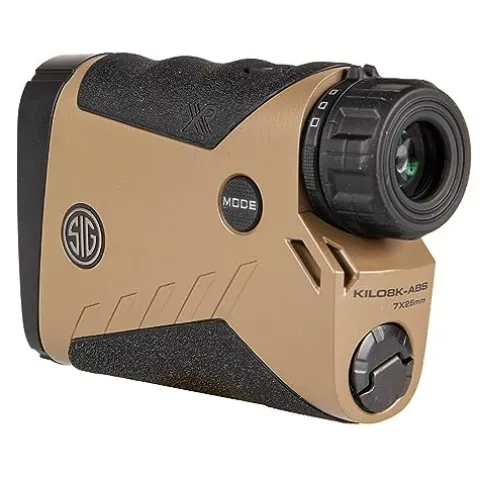 Sig Sauer KILO8K-ABS 7x25mm Tactical Hunting Laser Monocular Rangefinder Brown