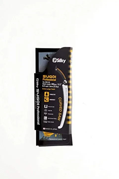 Silky Professional Curved Landscaping Hand Saw Sugoi 360mm Yellow (Pack of 5)