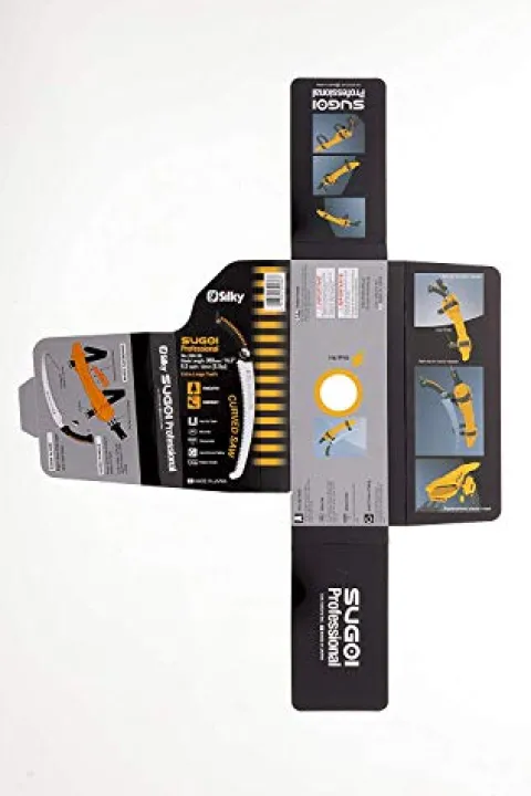 Silky Professional Curved Landscaping Hand Saw Sugoi 360mm Yellow (Pack of 5)