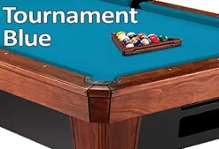Simonis Cloth 860 Pool Table Cloth Tournament Blue
