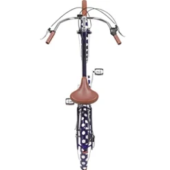 sixthreezero A/O Frida Limited 7-Speed Step-Through Touring Hybrid Bicycle Navy & White Spots