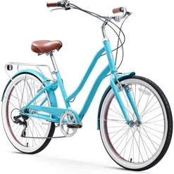 sixthreezero EVRYjourney Steel Women’s Step-Through Touring Hybrid Bike Teal