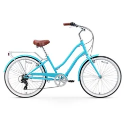 sixthreezero EVRYjourney Steel Women’s Step-Through Touring Hybrid Bike Teal