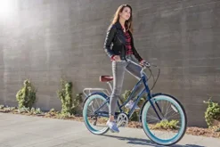 sixthreezero EVRYjourney Steel Women’s Step-Through Touring Hybrid Bike Teal