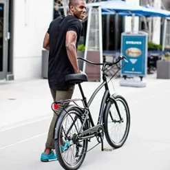 sixthreezero EVRYjourney Mens Bike Steel Blue w/ Black Seat/Grips