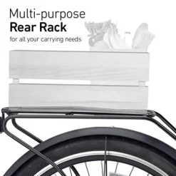 sixthreezero EVRYjourney Mens Bike Steel Blue w/ Black Seat/Grips