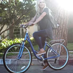 sixthreezero Women’s Body Ease Comfort Bike Navy Blue 26″ – 17″/One Size